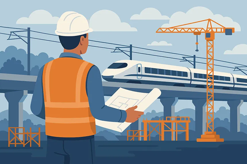 Baustelle Bahn Hamburg–Berlin: Orientierung im Ausnahmebetrieb