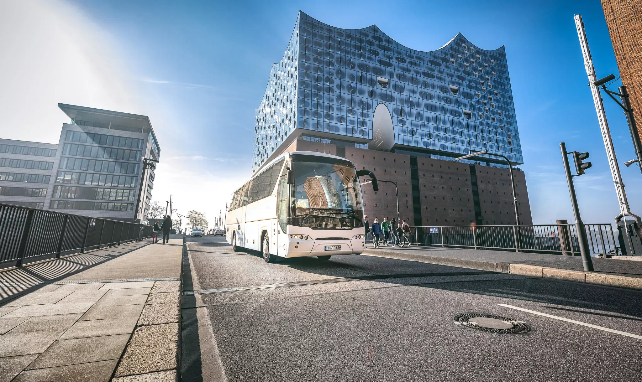 Reisebus aus dem Hanse-Mondial-Partnernetzwerk