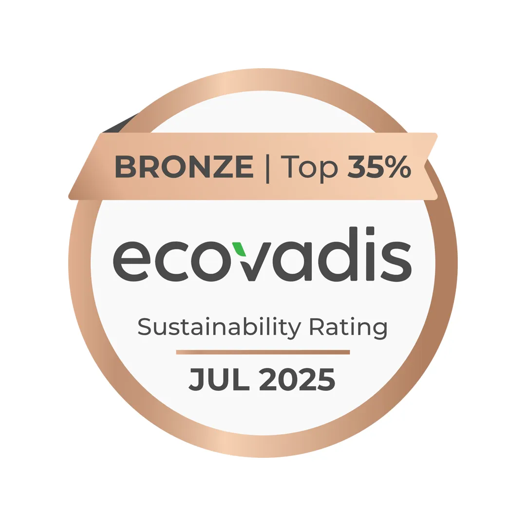 EcoVadis Bronze-Medaille 2025 für Hanse Mondial