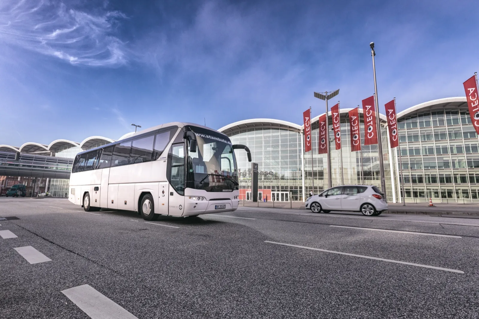 Shuttlebus für den Messe- und Kongressverkehr