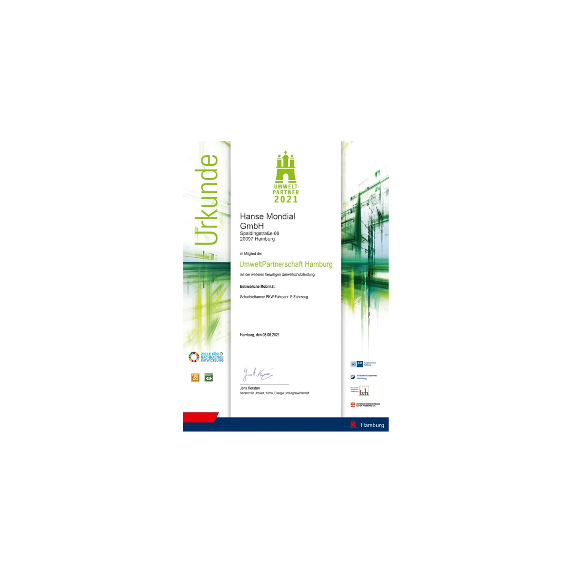 UmweltPartnerschaft Hamburg